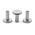 Tariff Reduction High Quality Factory Price Custom Aluminum Flat Head Semi Tubular Rivets ISO Standard Saitong Brand Bright