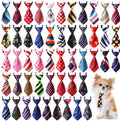 Luxury Adjustable Grooming Straps Pet Tie Dog Cat Neckties Silk Bow Dog Tie