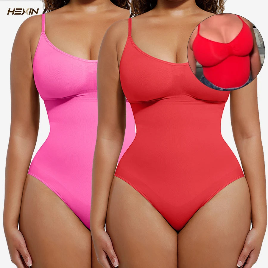 Hexin HOT SALE Tummy Control Shapewear Booty Bodysuit Shapewear Body Shaper One Piece Bodysuit for Women