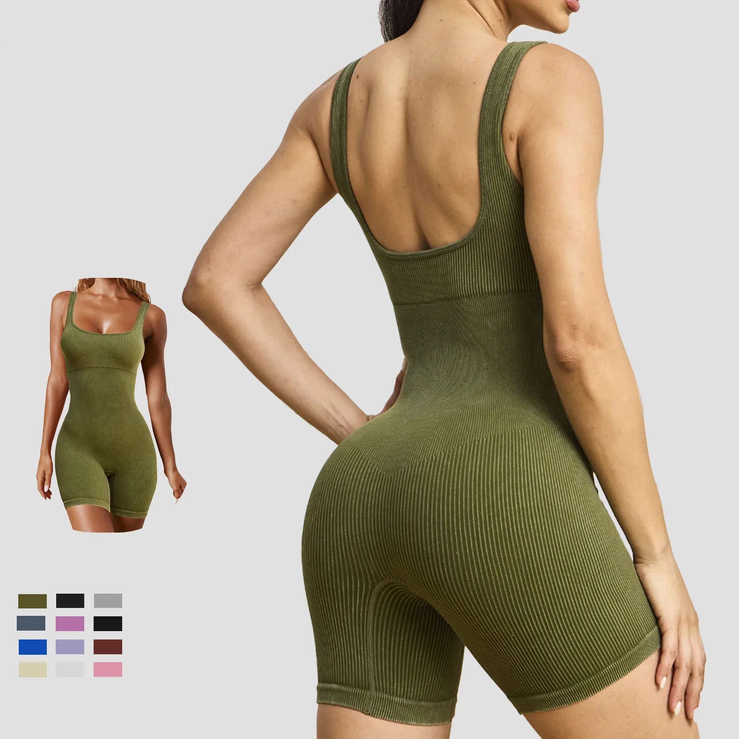 Custom One Piece Short GYM Fitness Female Elegant Sport Bodysuit Yoga Jumpsuit Women Jumpsuit Playsuits for Girls