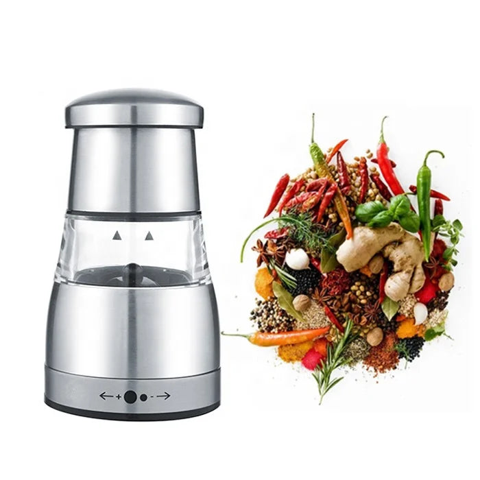 2021 Chili Kitchen Tools Pepper Mill Manual Grinder Pepper Stainless Salt Pepper Grinder Mill