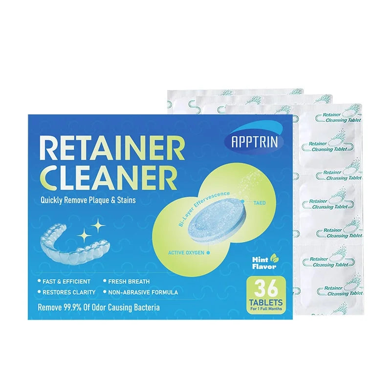 Manufacturer Wholesale Piemens Brand Oral Care Denture Cleaning Tablets Braces Cleaner for Teeth Dentures Model 4641 Made