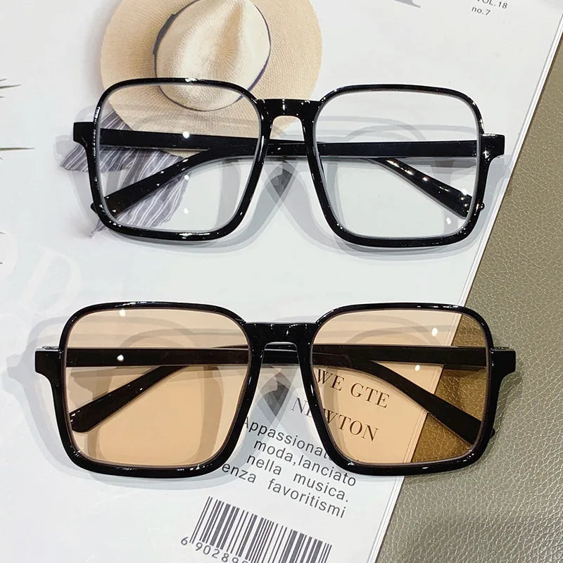Popular Sunshade Big Frame Square Sunglasses Women 2021 Big Sun Glasses Frame Oversized Shaped Rectangle Shades Sunglasses
