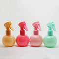 Plastic Pet Round 120ml Spherical Ball Shape Toothpaste PET Lotion Bottles With Mice Pump Spray