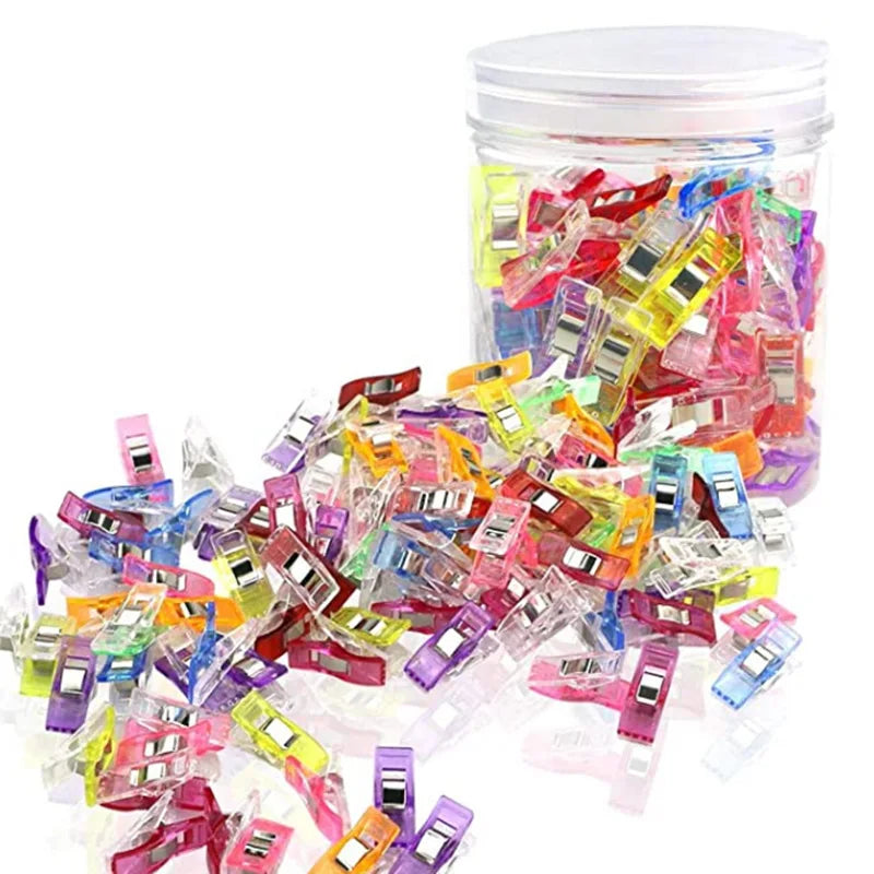 Multipurpose Sewing Quilt Clips with Plastic Box Package 50pieces100pieces