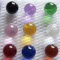 Spot Round Solid 3mm 4mm 5mmm 6mm Colored clear Small Glass Balls