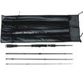 Newbility 2.28m Fishing Rod 4 Sections FUJI K Guide Spinning Fishing Rod