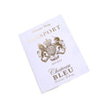 Luxury Gold Foil Airline Ticket Printable Passport Wedding Invitation with Boarding Pass and Envelope