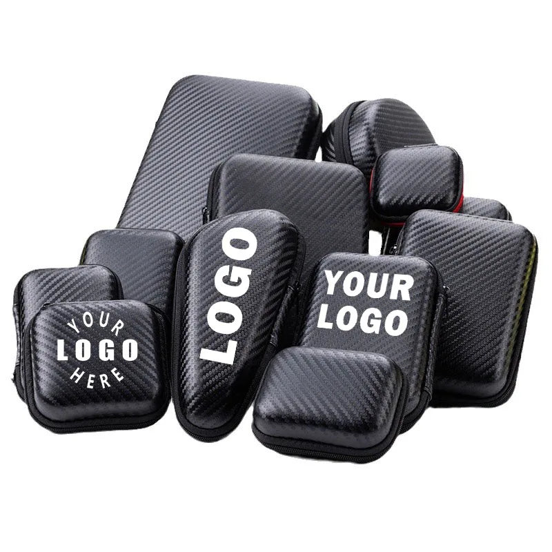Portable EVA Headphone Cable Storage Bag Hard Disk Bag Portable Charger Headphone Storage Box Zipper Box