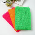 Wholesale Skin Exfoliating Back Long Nylon Mesh African Body Net Scrubbing Bath Shower Sponge