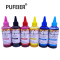 100ML Bottle Premium Refill Sublimation Ink Compatible for Epson 6 Color Inkjet Printer Printing Sublimation Ink