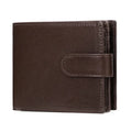 Cossni Wholesale Custom Leather Wallets Bifold Fashionable Men Wallet Button Closure Multi-card Slot Minimalist Wallets