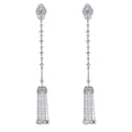 Fashion Bohemian Style Big Tassel Dangle Earrings Statement Tassel Earrings Women Middle East Style Jewelry