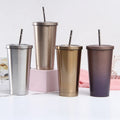 Thermal Double Wall Vacuum Insulated Mug 304 Stainless Steel Leak-Proof Travel Coffee Mug