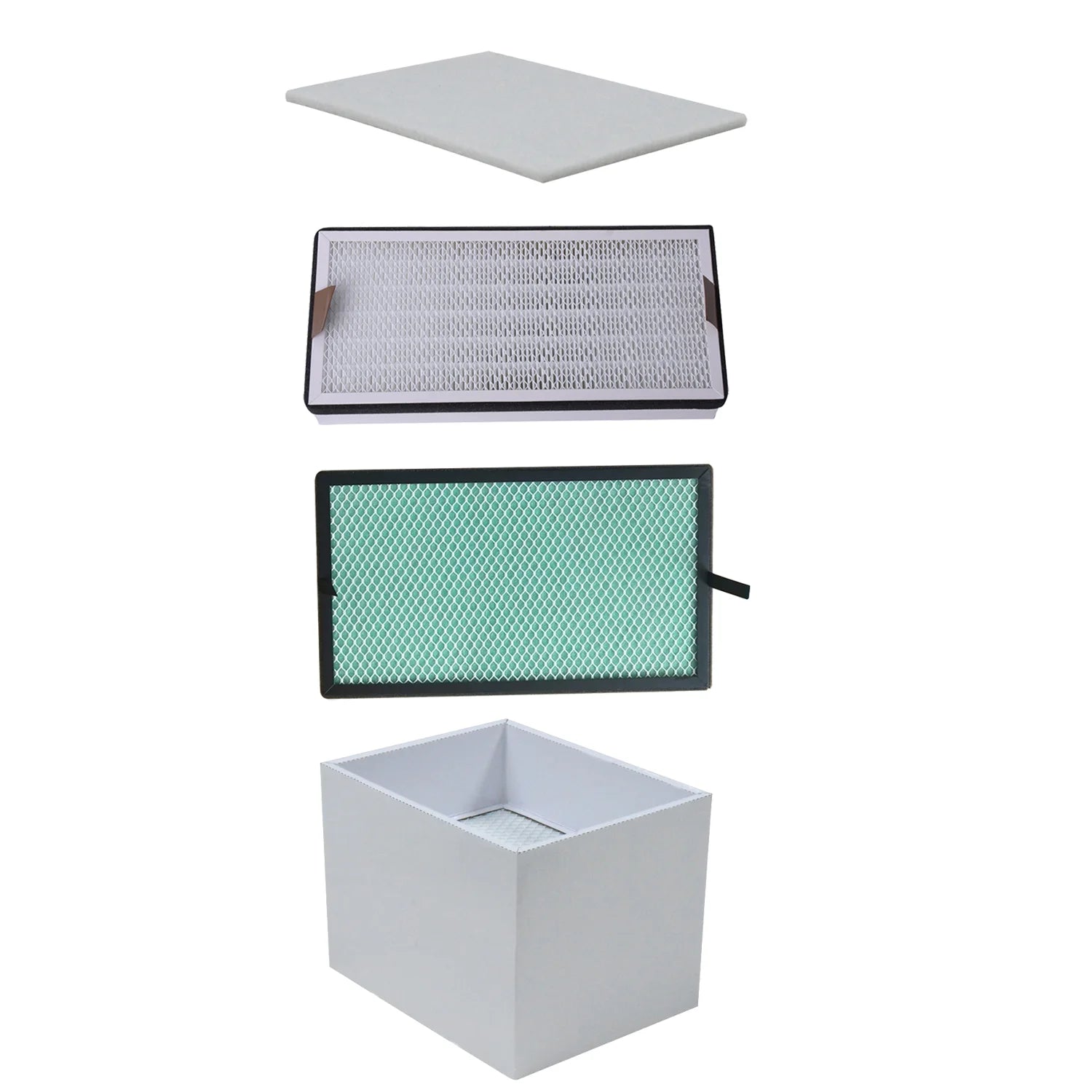KNOKOO FES350/FED350 Replacement Filter Set New Condition Consisting of 1 Main Filter 2 Middle Filters 10 Pre-filters