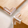 SHIMOYAMA Furniture Protection 4pcs Clear Corner Protectors Safety Furniture Table Desk Corner Bumpers for Sharp Corners