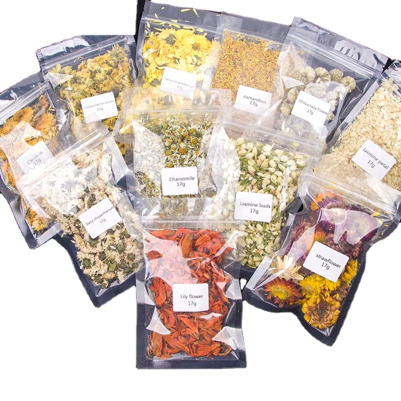 Hot Sale White Dried Flower Petals for Candle Nail Art - Soap Flower Petals for Cosmetic