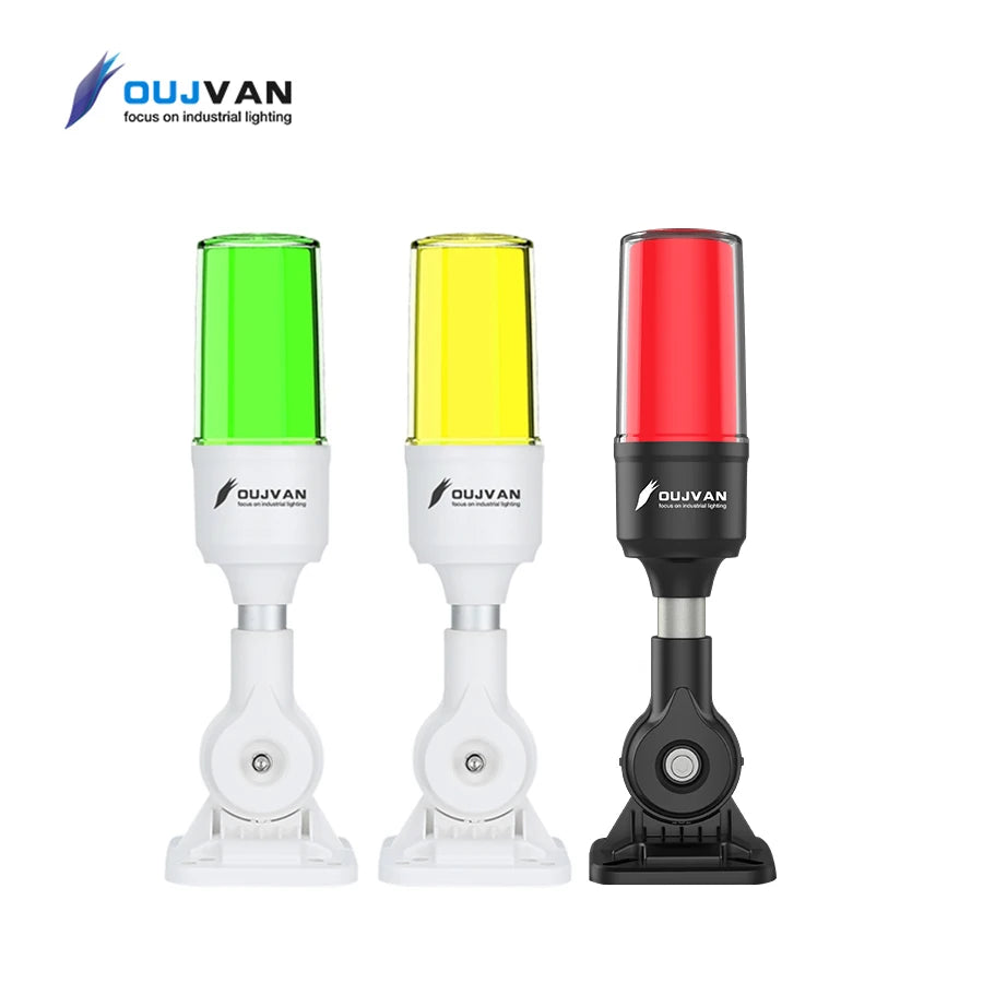 Wholesale Customized 24v Led Industrial Equipment Signal Tower Light Warning Light With Buzzer