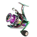 1000-6000 Series Electroplated All Metal Reel Set and Fresh Water Saltwater Fishing Reel