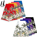 Various Colors of Optional Hawaiian Fruit Pineapple Coconut Tree Print Design Fabrics by the Yard Fabric for Dress