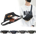 Waterproof Crossbody Fanny Pack Belt Bag With 4 Zipper Pockets Sports Workout Traveling Running Casual Waist Pack Phone Bag