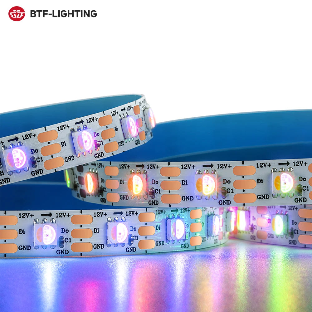 New Items Running Chasing Dream Full Color Individual Addressable 12V Sk6812 Rgbw Led Strip