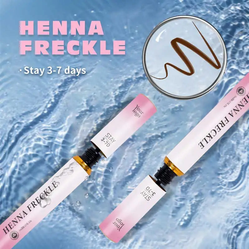 Faux Freckles Finesse Liquid 3-5 Day Natural Glow Waterproof Charm Spots with Custom Packaging Long Lasting Matte Finish