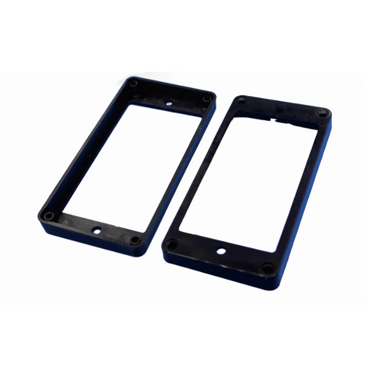Plastic Flat Top or Curved Humbucker Slopped Guitar Pickup Ring Pickup Mounting Frame for Electric Guitar or Bass