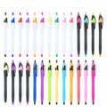 Custom Orange Logo Ball Pen Promotional Very Cheap Made of Plastic 1.0 mm Writing Width for Gifts