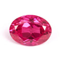 Xingyue  Oval Shape Lab Grown Ruby Loose Gemstone Gifts for Jewelry Making