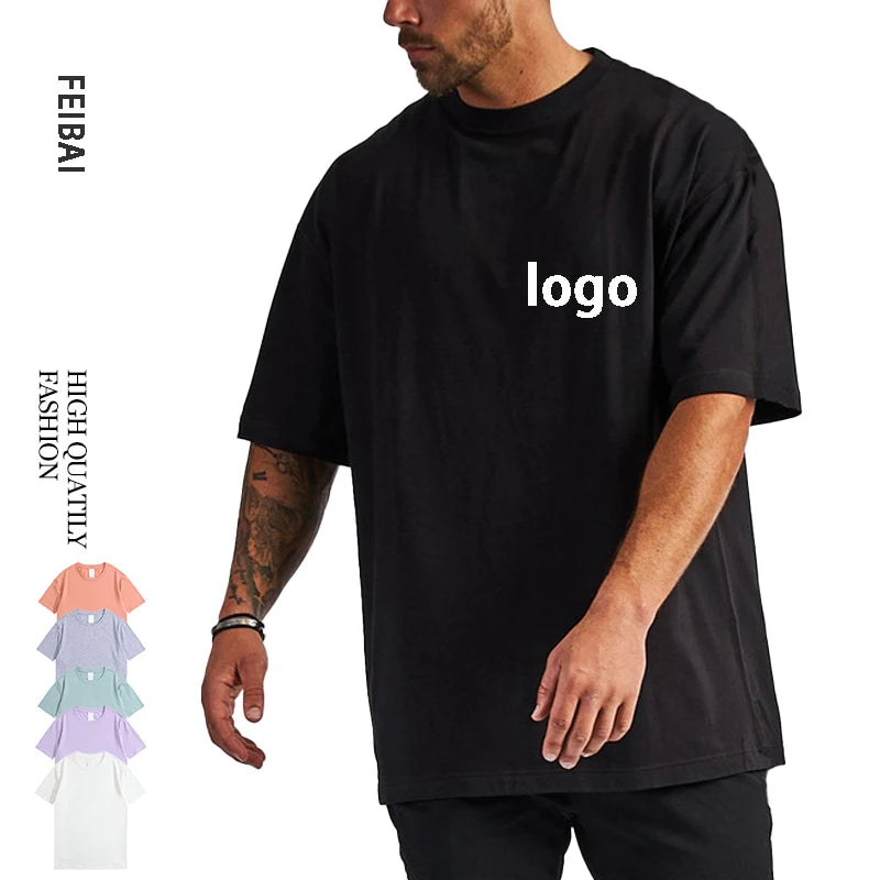 Wholesale Custom Oem Brand Printing Oversized Blank Mens T-shirt Running Tee Gym Wear Sports T Shirt for Men