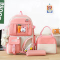 Best New Designer Large Capacity Waterproof Shoulder Secondary Travel Student School Bags for Teenagers Girls