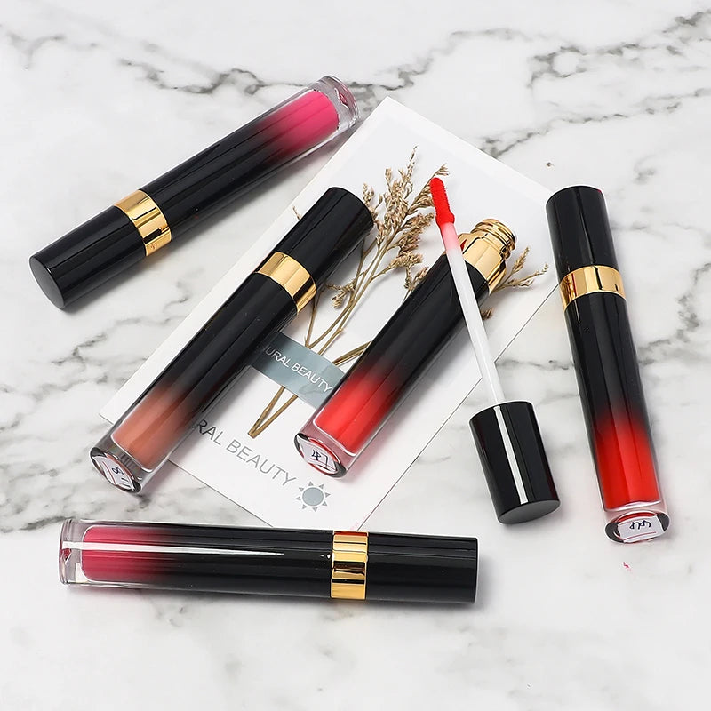 2024 Makeup Suppliers China Private Label Waterproof Long Lasting Fashion Color Liquid Matte Lipstick