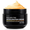 Tanning Accelerator Cream Long-Lasting Rapid Tanning Cream Effective in Sun-Beds & Outdoor Sun Achieve a Natural Tan
