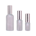 Transparent Frosting 10 ml Spray Bottle 30ml Rose Golden Cap 50 ml 100ml Empty Pump Frosted Travel Perfume Spray Bottle