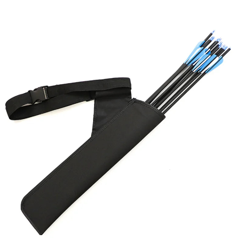 Traditional Outdoor Shooting Equipment Bag Strap with Arrow Box Compound Bow Recurve Archery Accessories