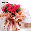 2024 Tondo Waterproof Gold Layer  Korean Flower Wrapping Paper for Flower