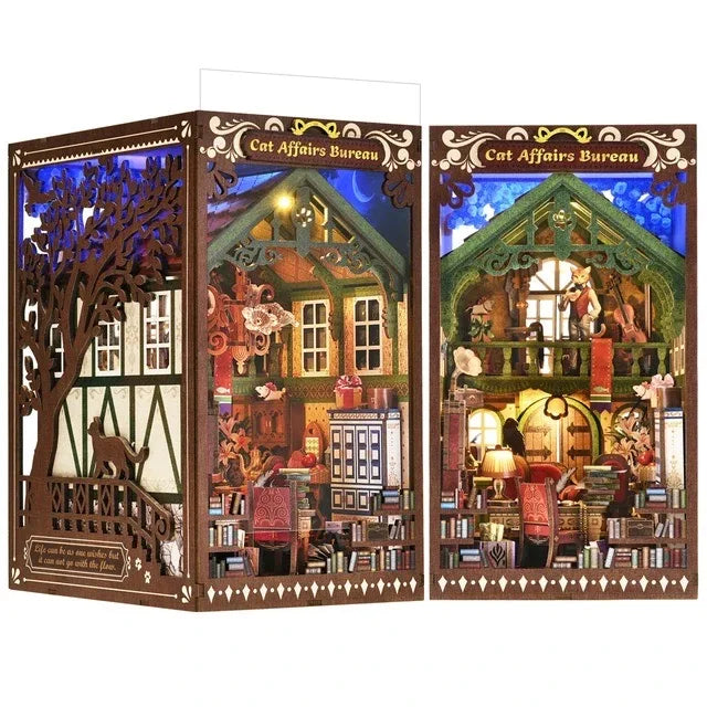 Hot Sale DIY Book Nook Kit ETSY Winning Products Dropshipping from Alibaba Online Ecommerce Supplier Manufacturer