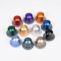 15ML Food Grade Colorful Aluminum Foil Pods Disposable Empty Nespresso Coffee Capsule