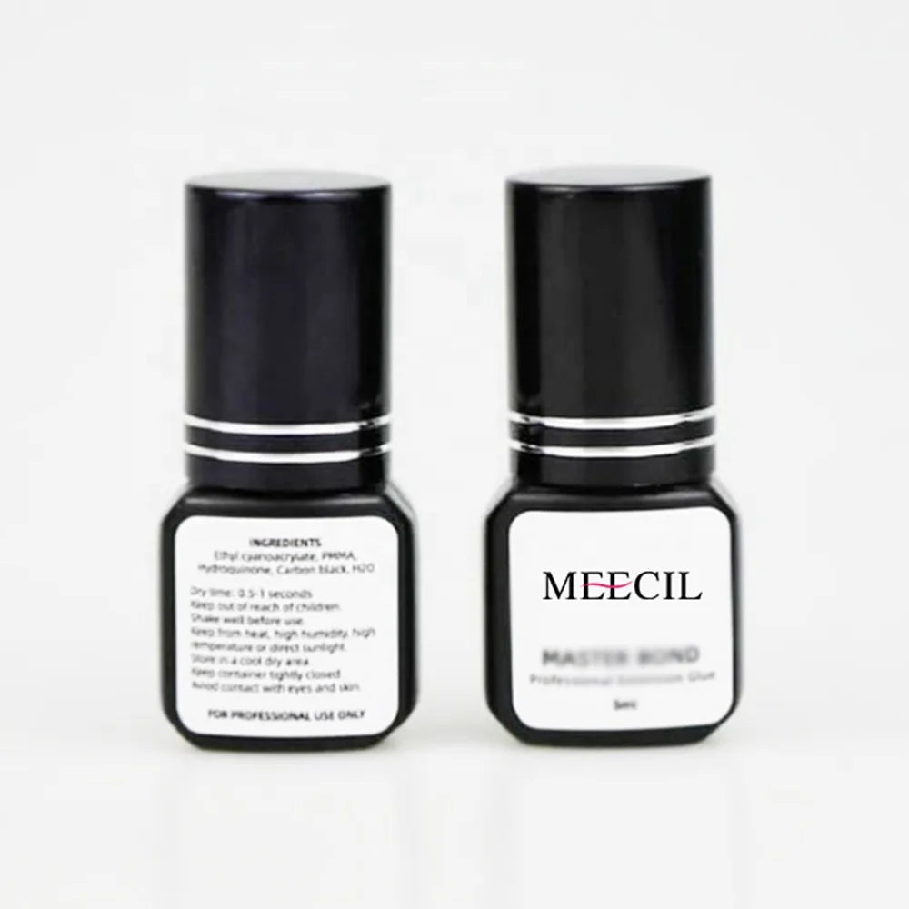 Meecil Individual Eyelash Extensions Adhesive Glue Eyelashes  Adhesive Glue for Eyelashes