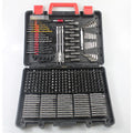318pcs Drill Bit Set Wood Titanium Hss Drill Bits Screwdriver and Drill Bit Set Tools Woodworking