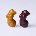 DIY Wholesale Crystal Crafts Mookaite Jasper Female Mannequin Torso Goddess Crystal Carving Carfts