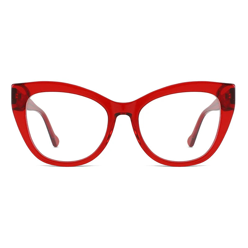 Manufacturer Women Acetate Glasses Anti Blue Light Blocking Eyeglasses Frames