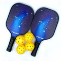 Premium Quality Carbon Graphite Pickleball Paddle Set Carbon Fiber Pickleball Paddle and Ball and Cover Bag Set