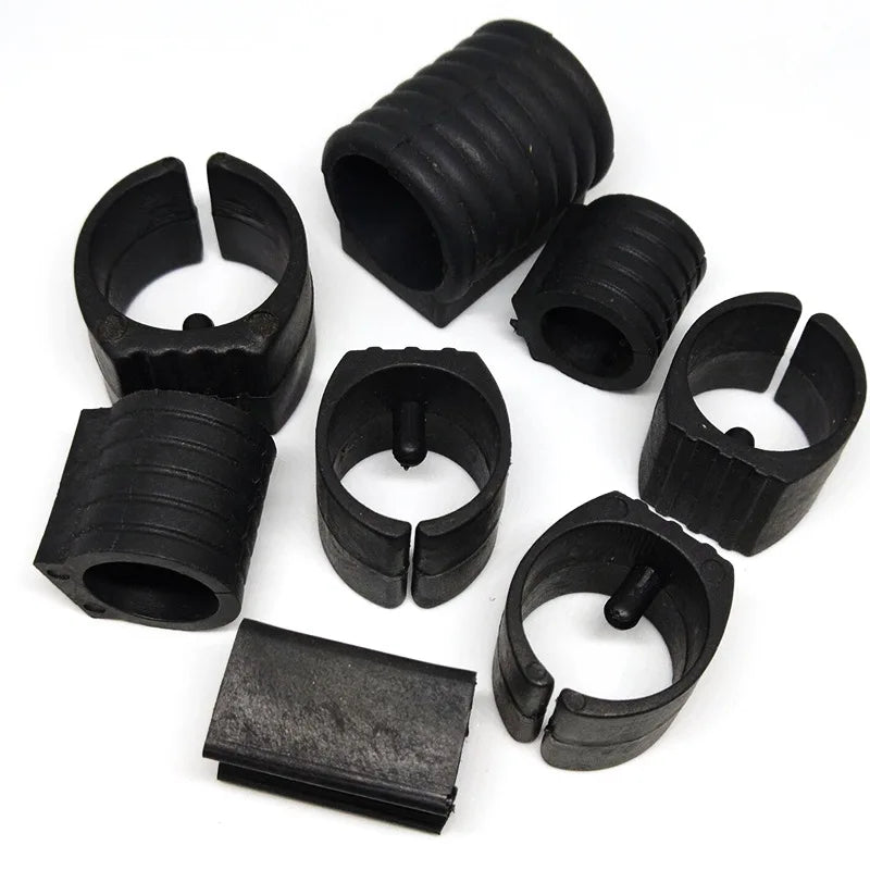 Non-Slip Plastic Furniture Pads Sled Base Chair Glide Shaped Leg Tip Protectors Fit 25mm Furniture Legs