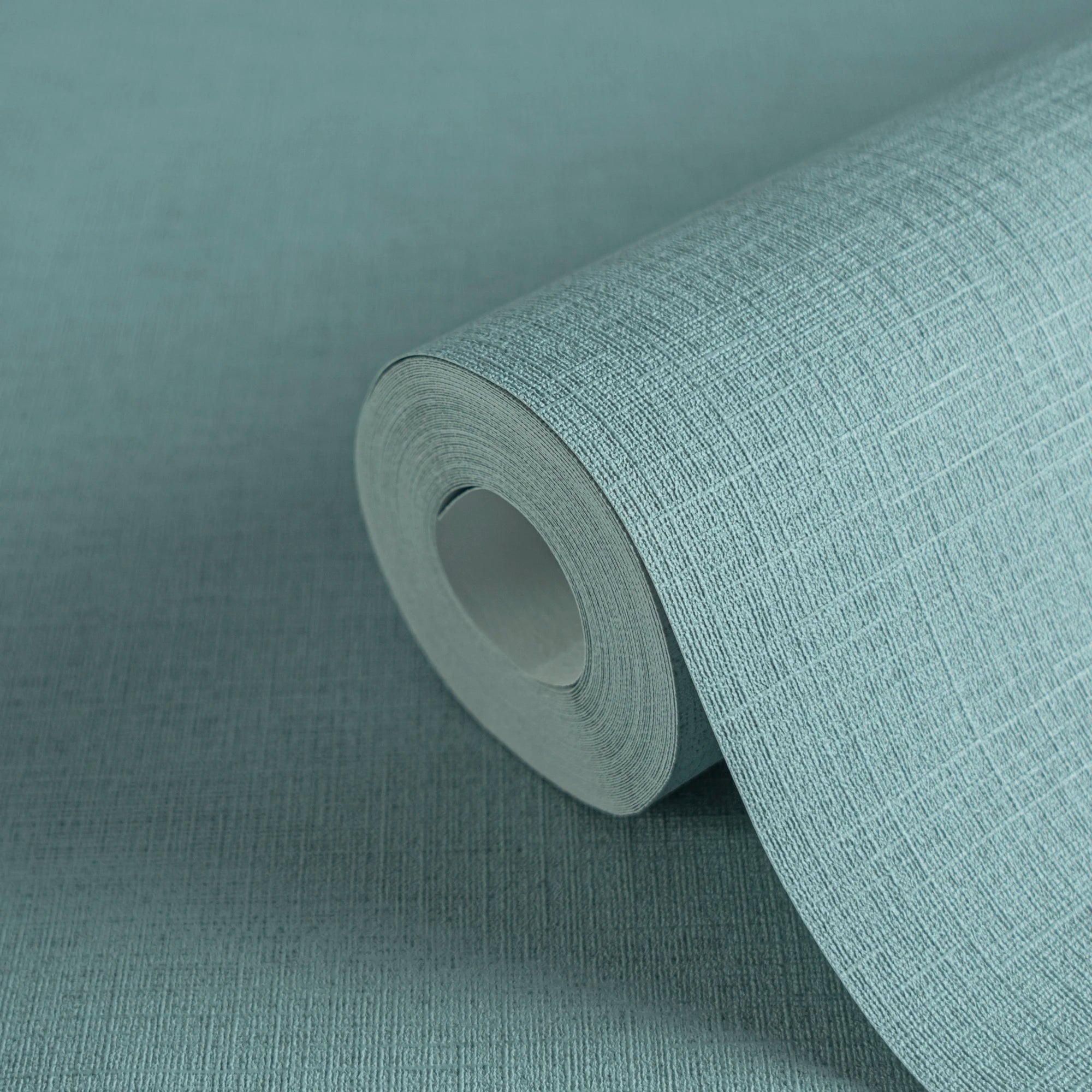 Germany Made European Plain Blue Non Woven Vinyl Wallpaper Rolls Textile Structure Home Decor Kitchen Living Room Hotel School