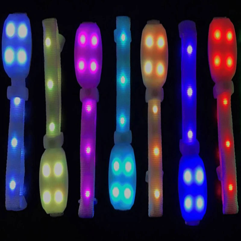 Novelty  Remote Control LED Bracelet Party Supplies Favor Light up Supplies for Thanksgiving Christmas Birthday LED Accessory
