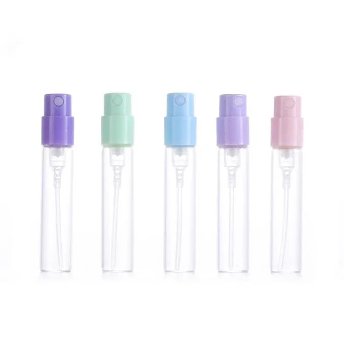 Sale Refillable 1ml 1.5ml 1.8ml 2ml 2.5ml Glass Bottle Perfume Tester Sample Vial Spray Bottle