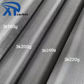 Factory Direct 3K 160gsm Carbon Fiber Fabric Cloth High Strength Lightweight 100% Weaving Home Decor Shoes Building Plain Sheet
