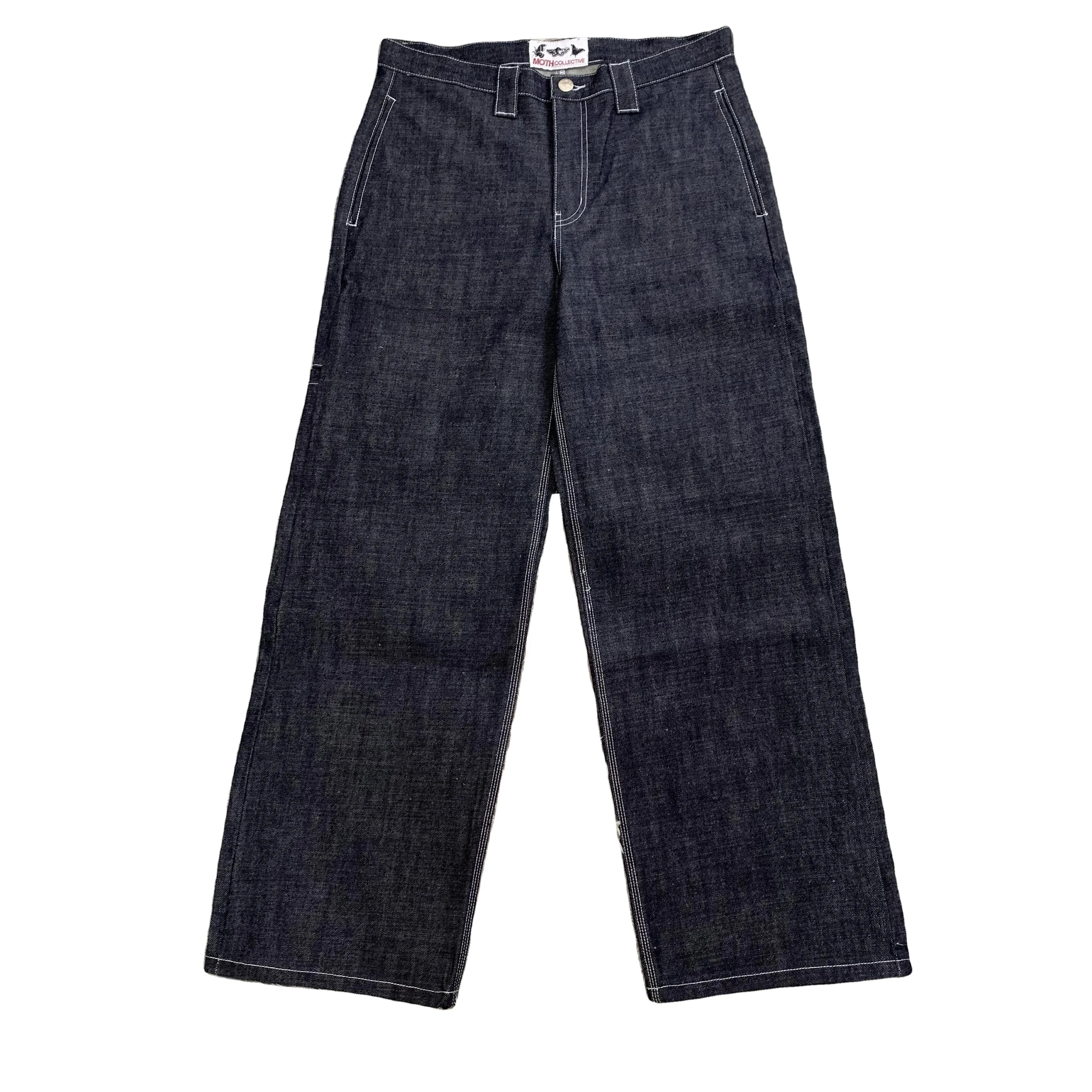 DENIMGUYS Japanese Selvedge Denim Fabric Men's Streetwear Loose Jeans
